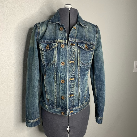 Madewell Jean Medium Wash Denim Jacket XS - Picture 2 of 10